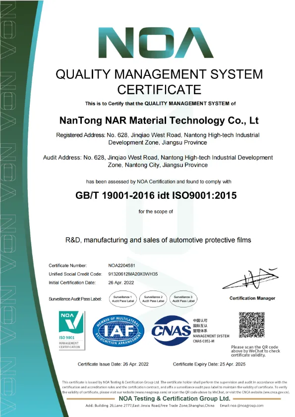Chứng nhận ISO9001